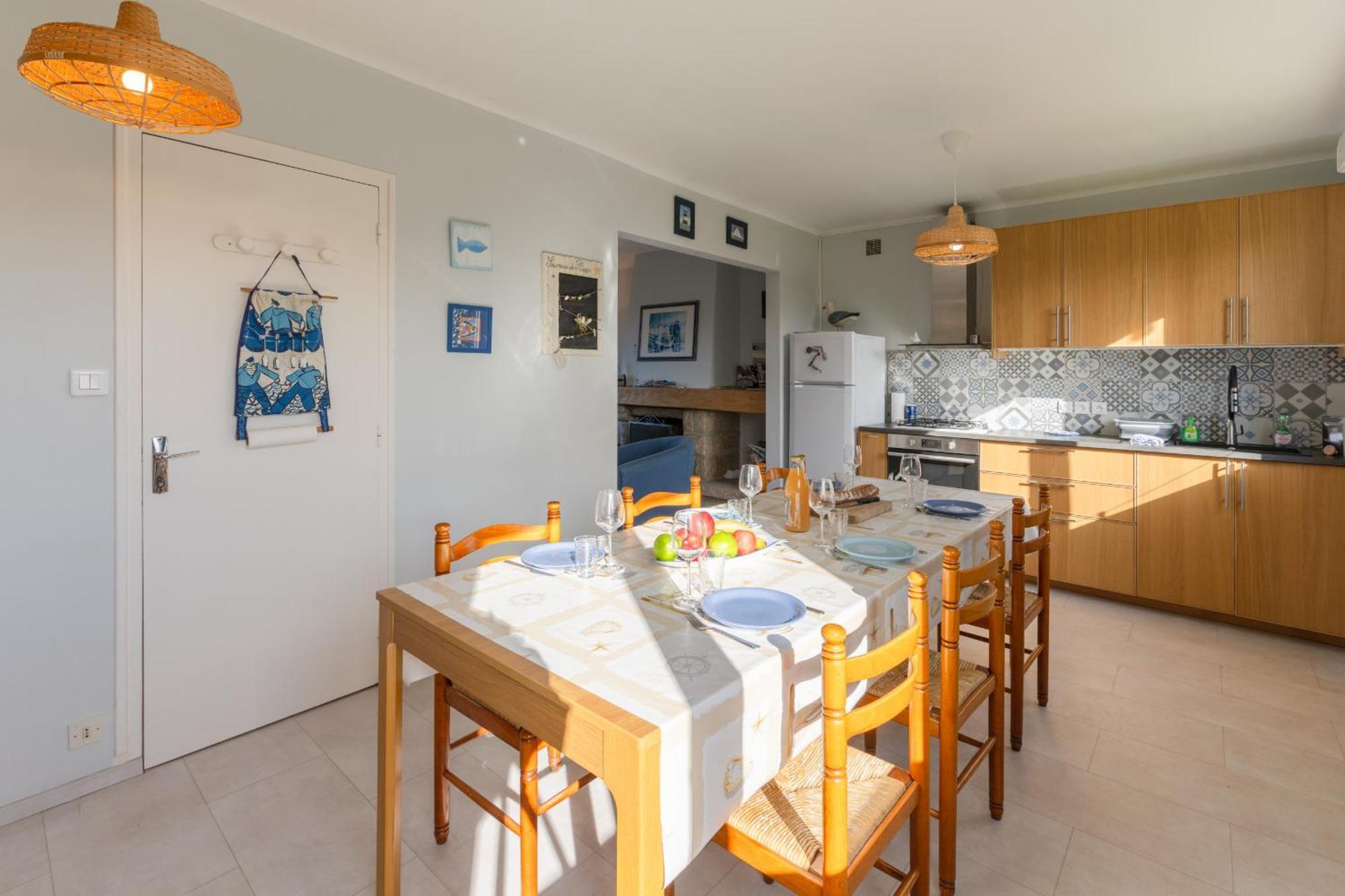 Ty Mor Bras - Maison Familiale A 2 Pas De La Plage Portsall Екстер'єр фото