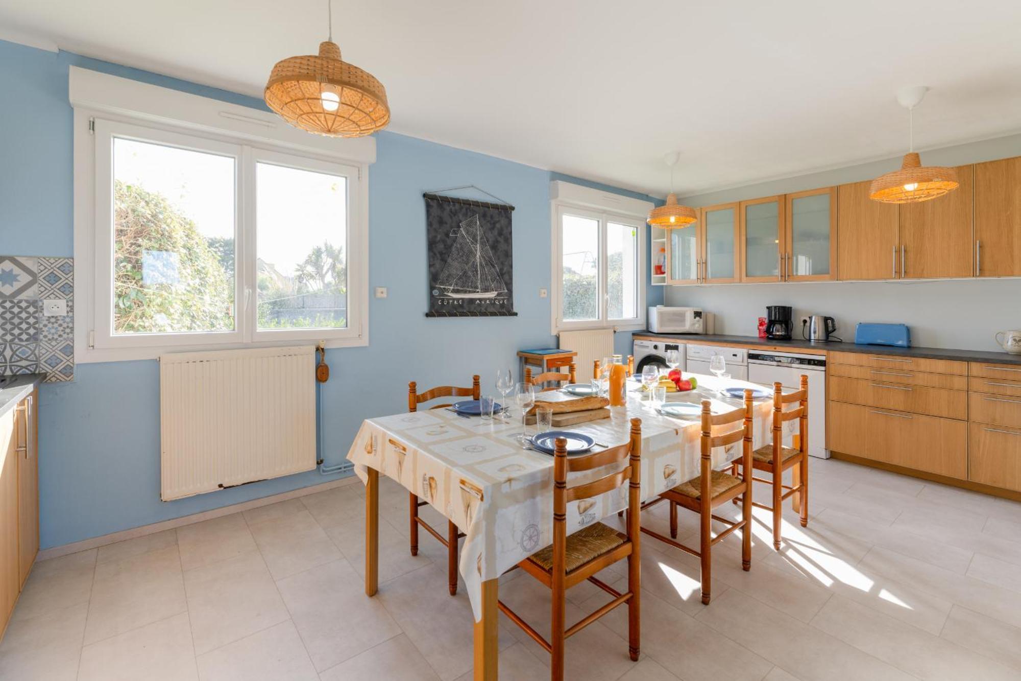 Ty Mor Bras - Maison Familiale A 2 Pas De La Plage Portsall Екстер'єр фото